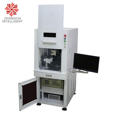 20W Fiber Flying Online Laser Marking Machine 100*100mm Marking Area