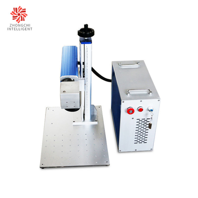 Machine portative pulsée 0.1mm Mark Line Width de Mini Fiber Desktop Laser Marking