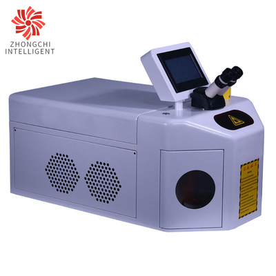 équipement de machine de soudure de bijoux de 120W 40J avec le microscope 10X